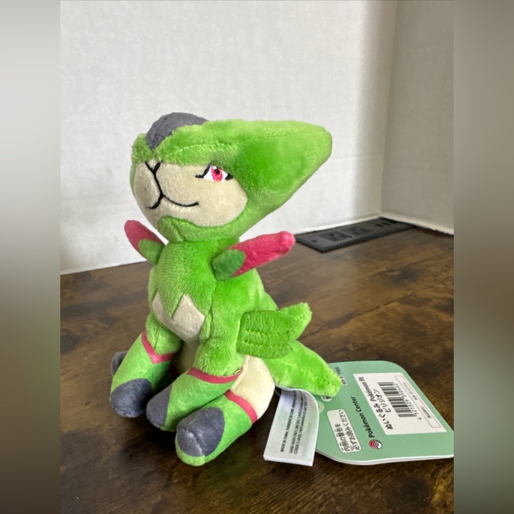 Pokemon Center Original Virizion Sitting Cuties Plush - 5”  Pokemon Fit Japan